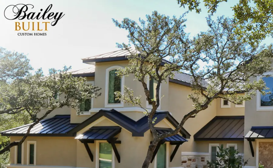 Bailey Built custom home exterior — home builder marketing campaign by Exclusive AI